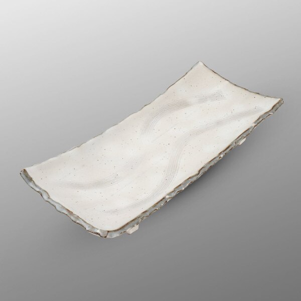 Image of Kohiki Footed Plate 12" 1