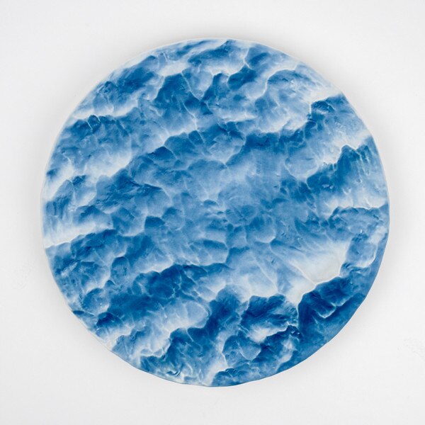 Image of Arita Ocean Crest Plate 10.5" 3