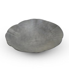 Champagne Gold Leaf Plate 8.25"