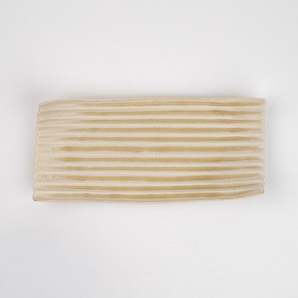 Image of Tokinohana Yellow Retangular Plate 10" 3