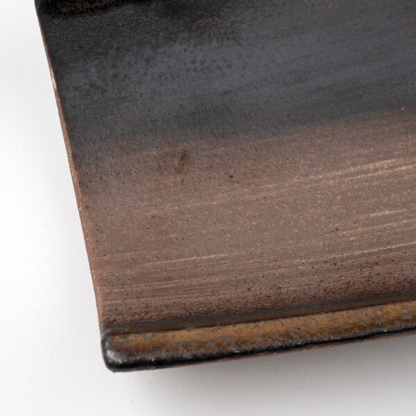 Image of Gold Side Rim Long Plate 16.75" 4