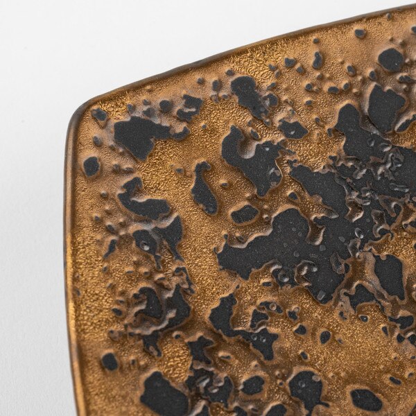 Image of Gold Tataki Square Plate 6.75" 4