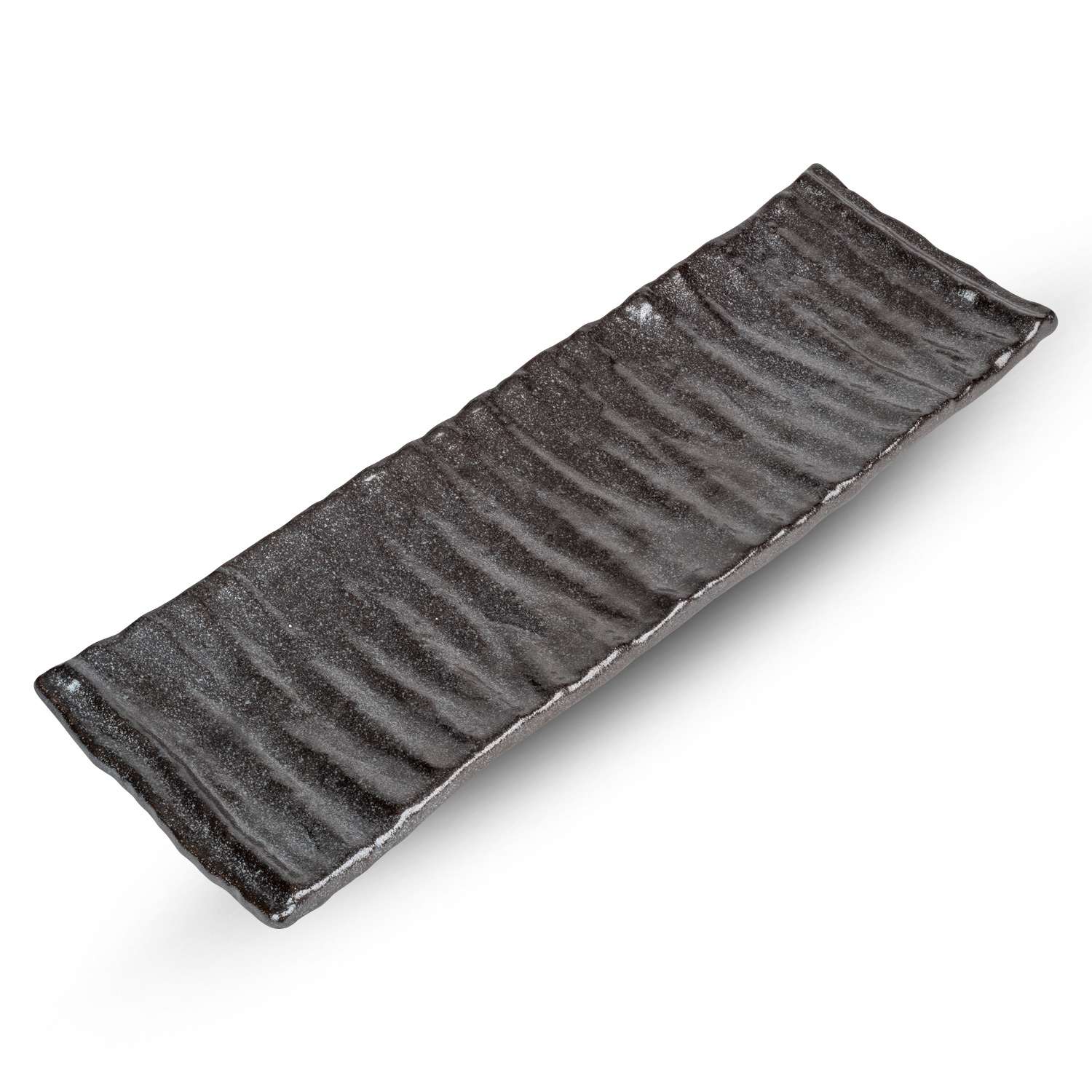 Textured Graphite Rectangular Plate 13