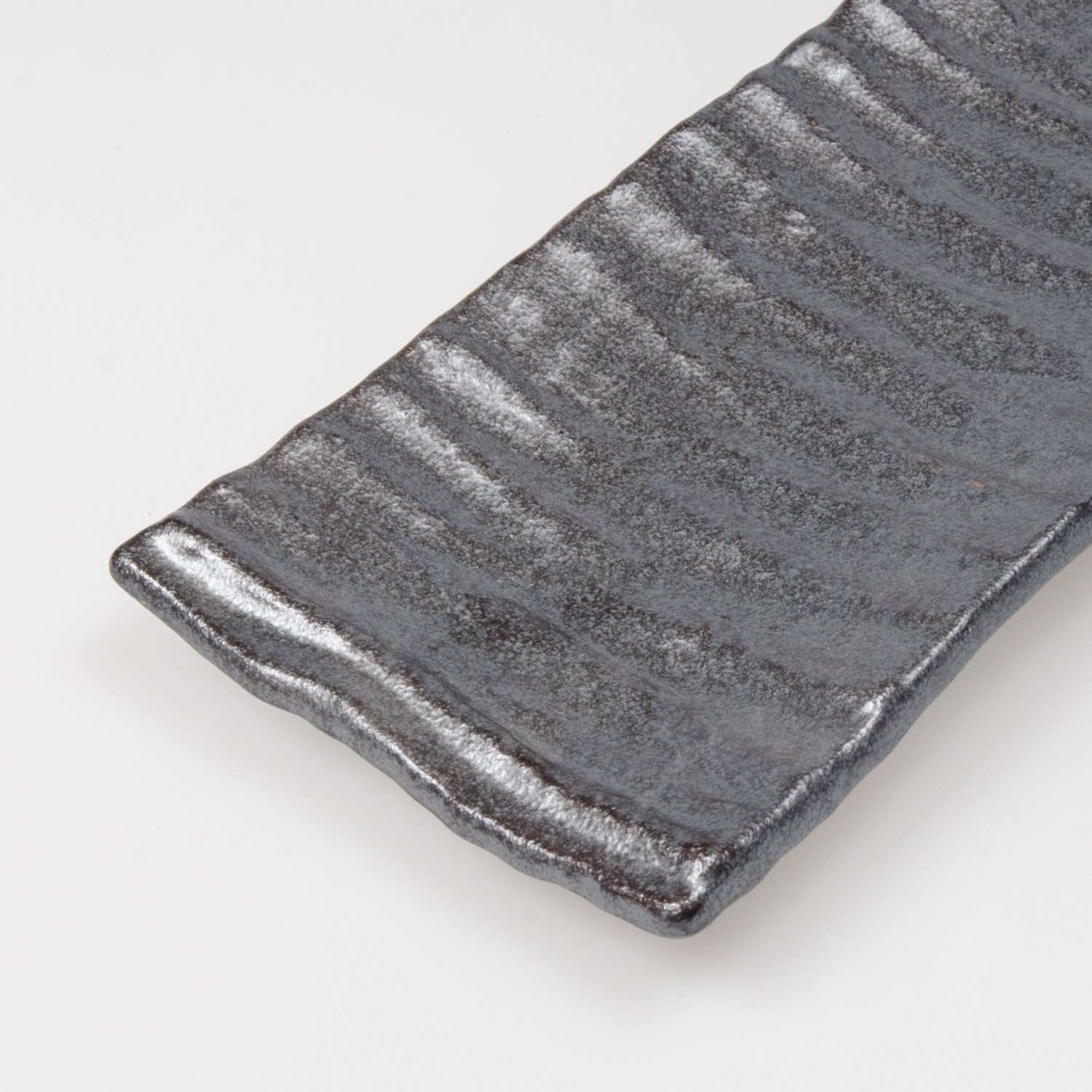 Textured Graphite Rectangular Plate 13