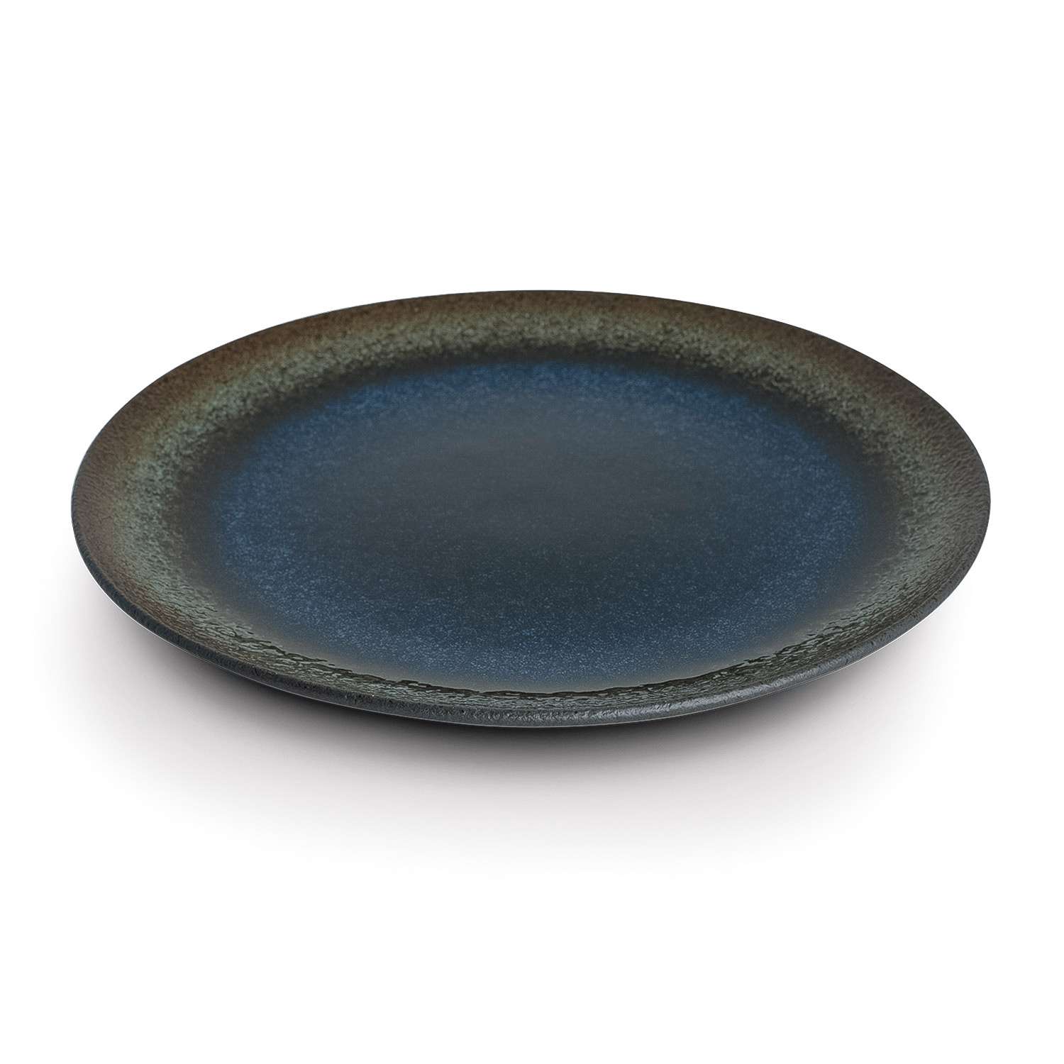 Korin Durable Umi Cobalt Blue Round Plate 8