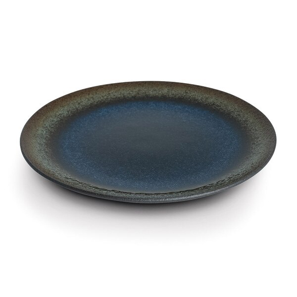 Image of Korin Durable Umi Cobalt Blue Round Plate 8" 1