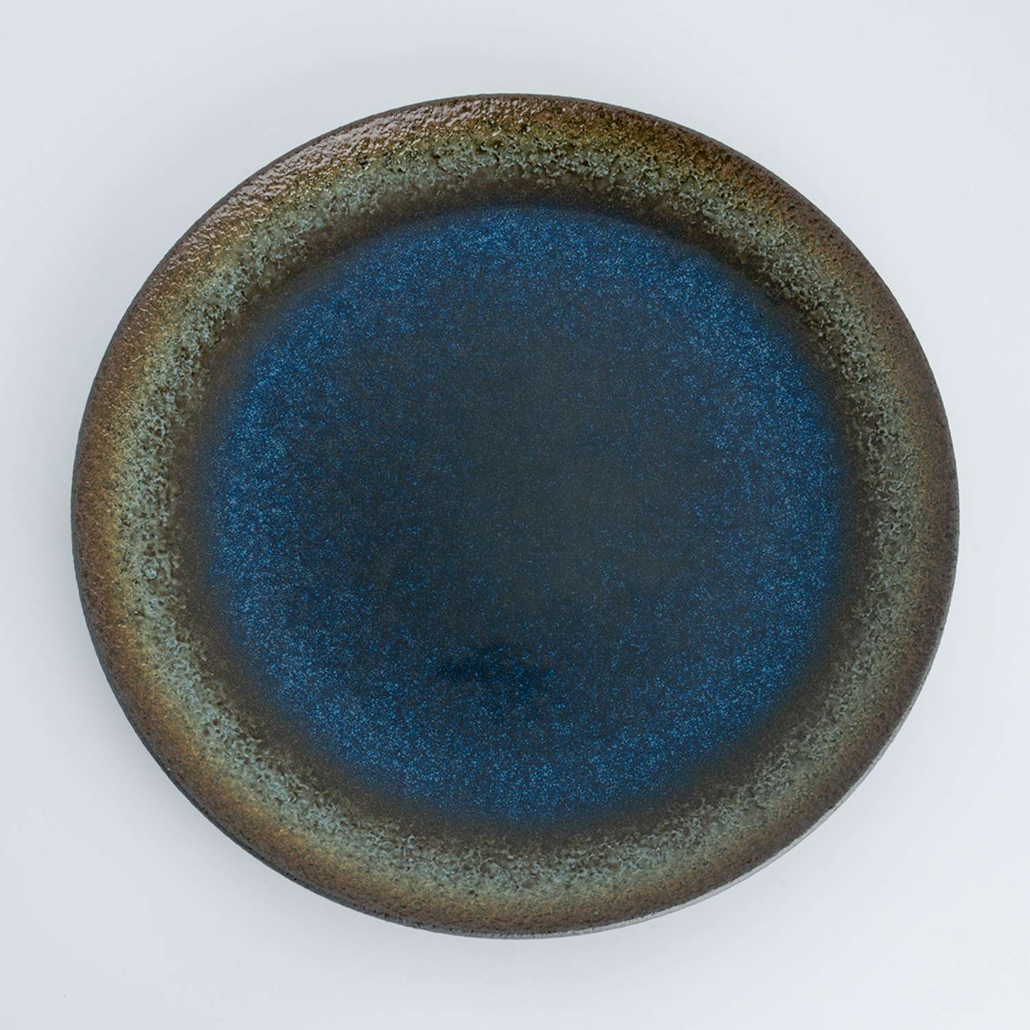 Korin Durable Umi Cobalt Blue Round Plate 8