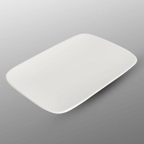 Image of Korin Durable White Rectangular Plate 7.5" 1