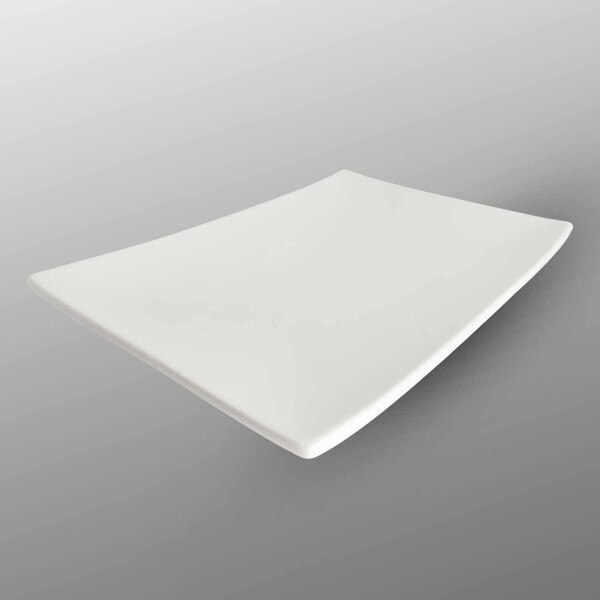Image of Korin Durable White Rectangular Plate 11.75" 1