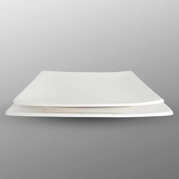 Image of Korin Durable White Rectangular Plate 12.75" 4