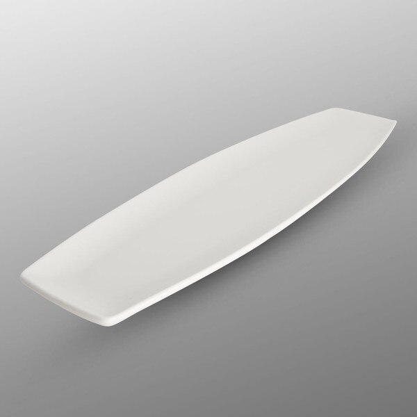 Image of Korin Durable White Rectangular Plate 14.25" 1