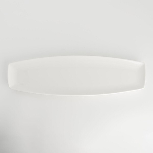Image of Korin Durable White Rectangular Plate 14.25" 3