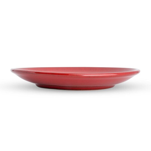 Image of Korin Durable Red Round Plate 7" 2