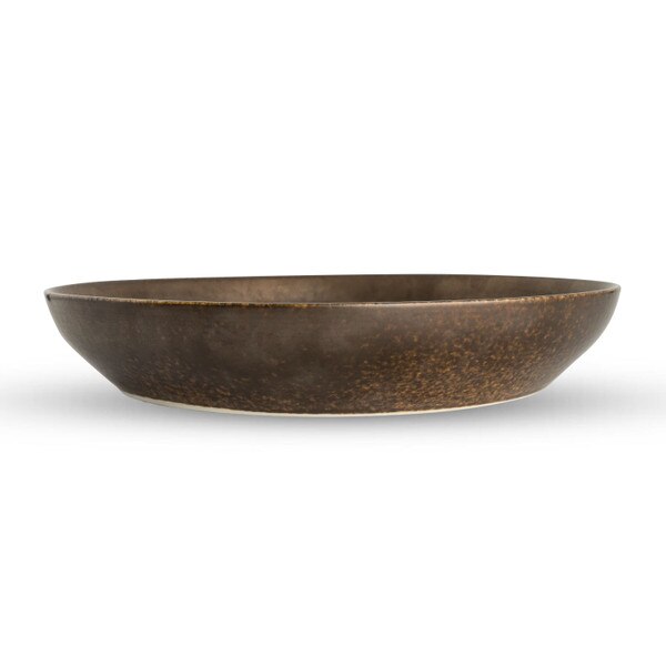 Image of Korin Durable Yoru Bronze Round Plate 10" 2