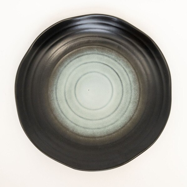 Image of Korin Durable Blue Rock Round Plate 10.5" 3