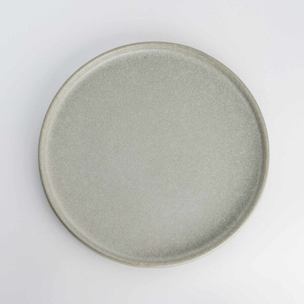 Image of Korin Durable Moya Ash Rim Round Plate 8.5" 3