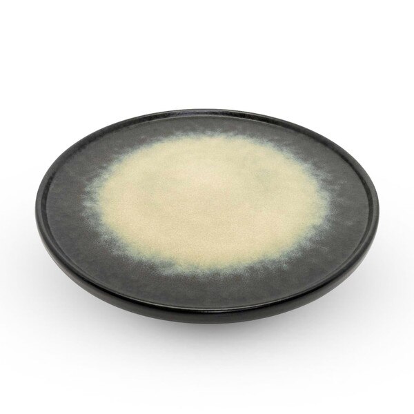 Image of Korin Durable Blue Rock Rim Round Plate 8.5" 1