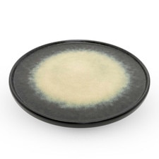 Korin Durable Blue Rock Rim Round Plate 10.5"