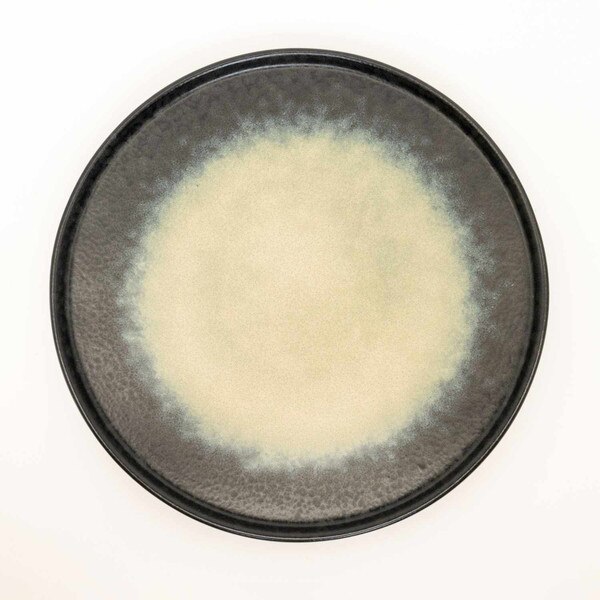 Image of Korin Durable Blue Rock Rim Round Plate 10.5" 3