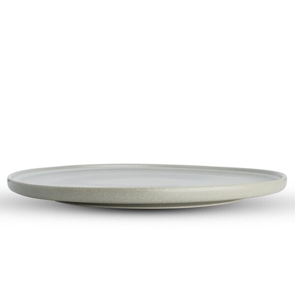 Image of Korin Durable Moya Ash Rim Round Plate 12" 2