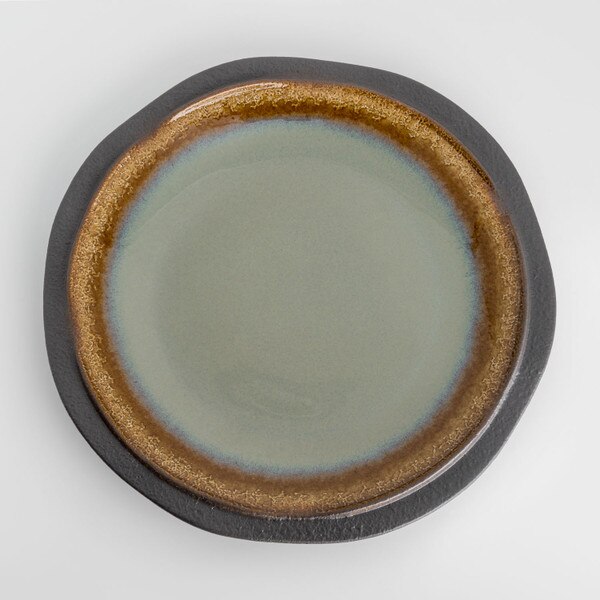 Image of Korin Durable Sage Green Round Plate 10.5" 3