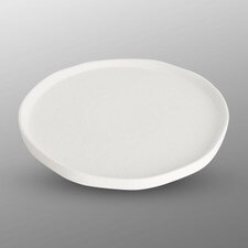 Korin Durable White Flat Round Plate