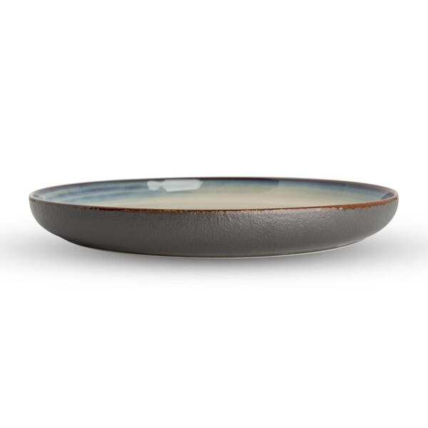 Image of Korin Durable Beige Spiral Round Plate 10.5" 2