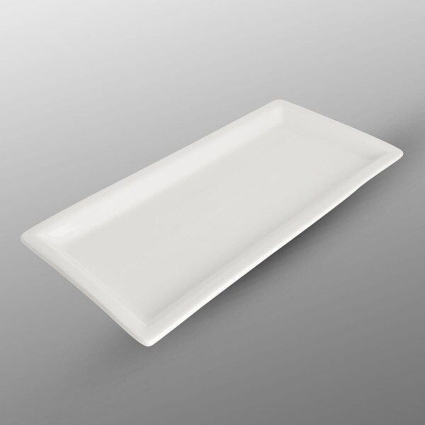 Image of Korin Durable White Rectangular Plate 11.5" 1