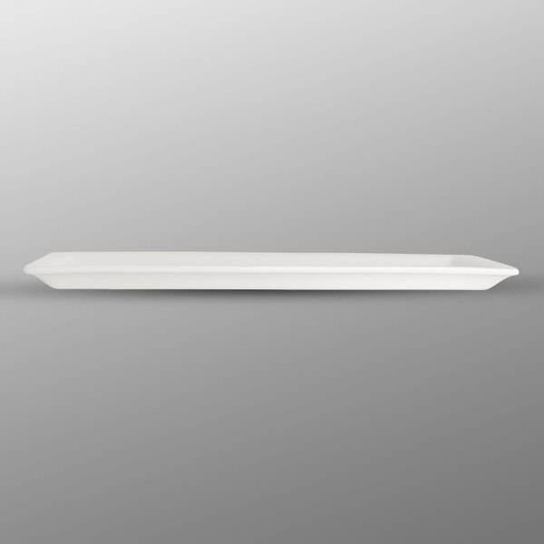 Image of Korin Durable White Rectangular Plate 13" 2
