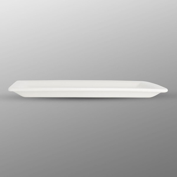 Image of Korin Durable White Rectangular Plate 8.5" 2