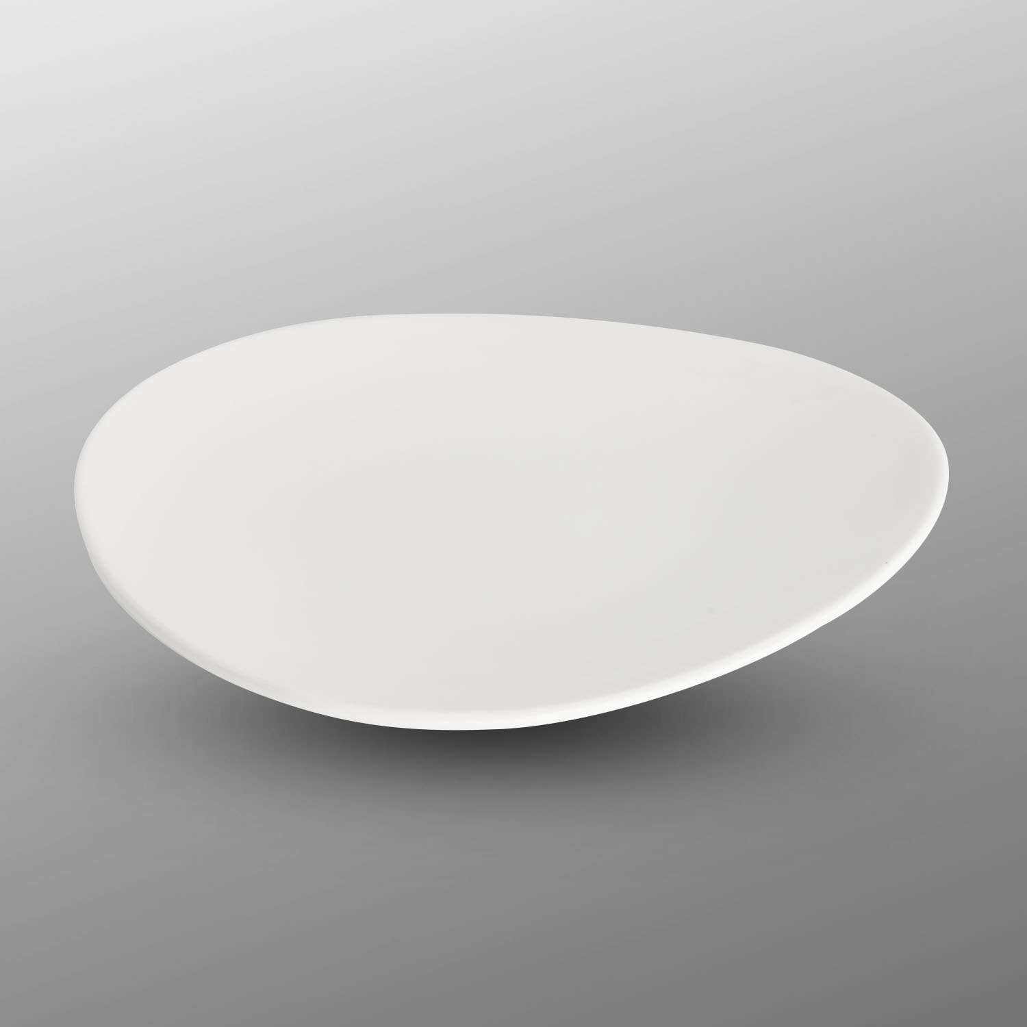 Korin Durable White Square Plate 7.75