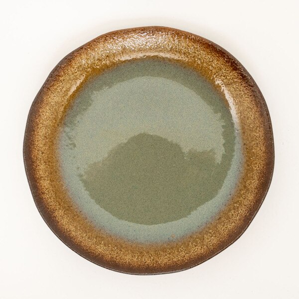 Image of Korin Durable Sage Green Plate 8" 3