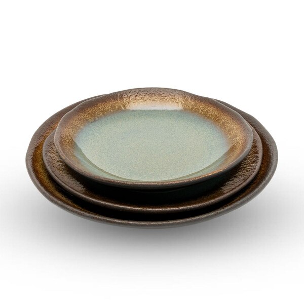 Image of Korin Durable Sage Green Plate 8" 4