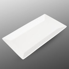 Korin Durable White Rectangular Plate 13.25"