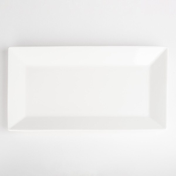 Image of Korin Durable White Rectangular Plate 13.25" 3
