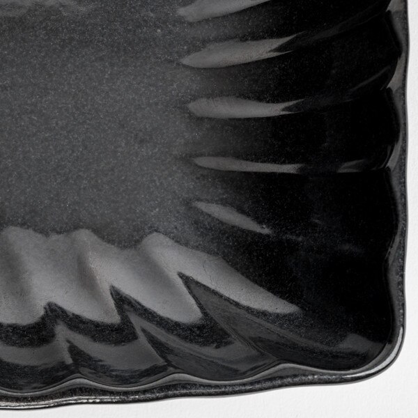 Image of Carbon Black Rectangular Plate 10" 4