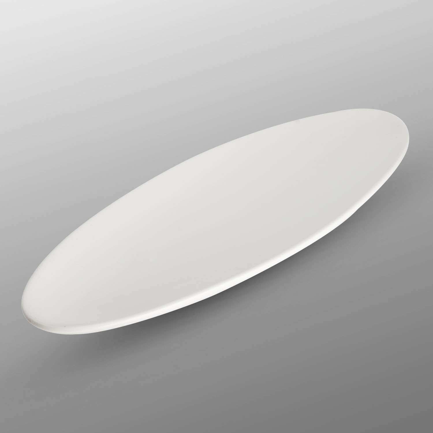 Korin Durable White Rectangular Plate 10.25