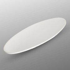 Korin Durable White Oval Plate 16"