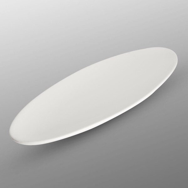 Image of Korin Durable White Oval Plate 16" 1
