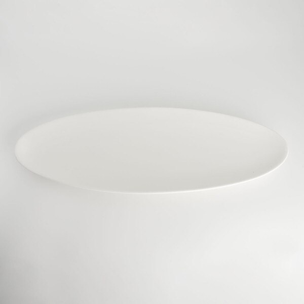 Image of Korin Durable White Oval Plate 16" 3