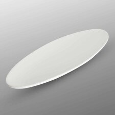 Korin Durable White Oval Plate 20"