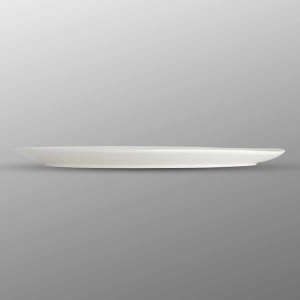 Image of Korin Durable White Oval Plate 20" 2