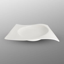 Korin Durable White Sand Dune Plate