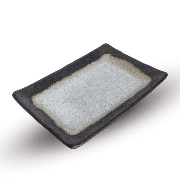 Image of Metallic Glacier Rectangular Plate 8.5" 1