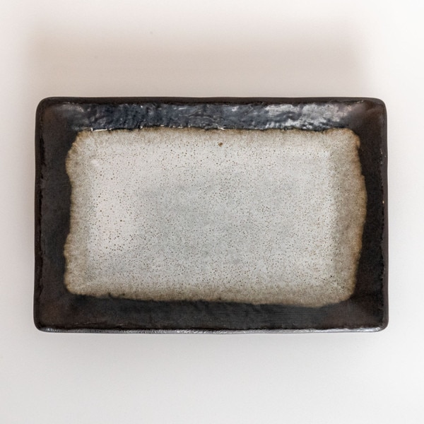 Image of Metallic Glacier Rectangular Plate 8.5" 3