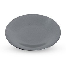 Tessa Black Round Plate 11"