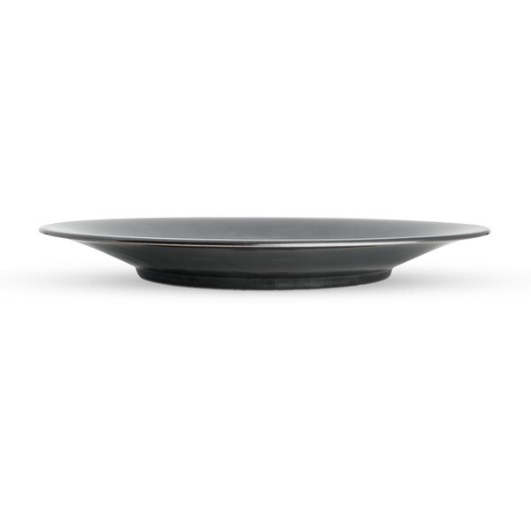 Image of Tessa Black Round Plate 11" 2