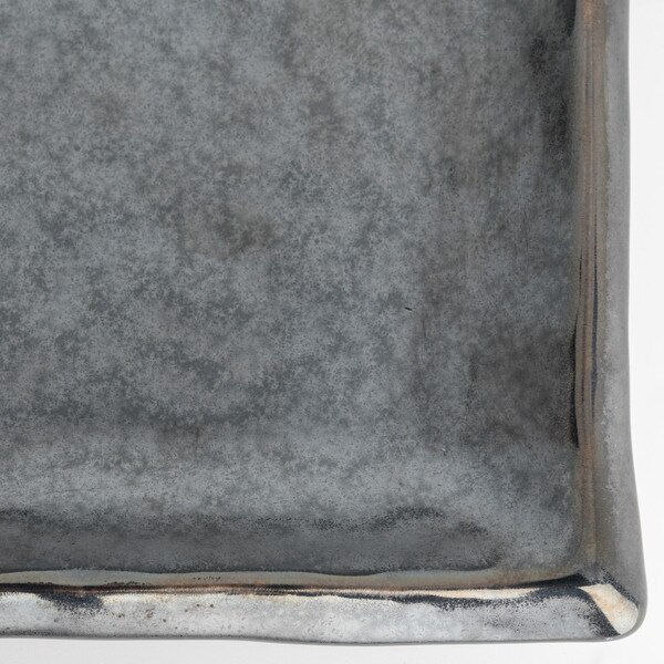 Image of Tessa Black Rectangular Plate 11.5" 4