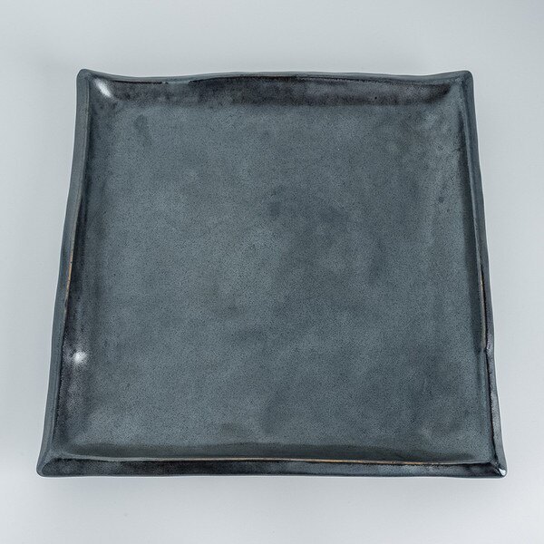 Image of Tessa Black Square Plate 8.5" 3