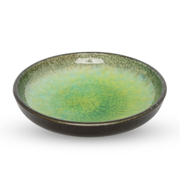 Image of Ariake Green Coupe Plate 7.25" 1